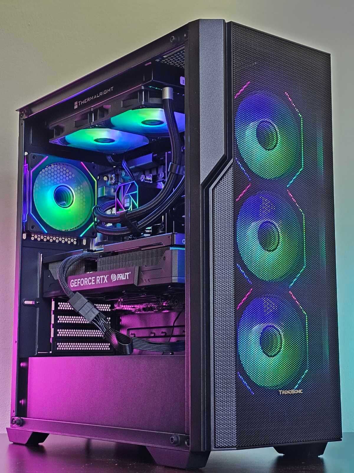 Core i7-14700KF/RTX 4070Ti Super 16GB/RAM 32GB/Чисто Нов+Гаранция