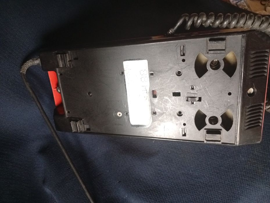 Telefon cu disc vintage românesc roșu 1988 model rar