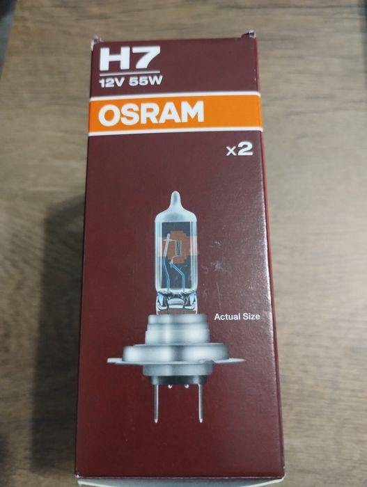 Osram H7 Night Breaker®Laser +150% комплект 2бр. нови с гаранция
