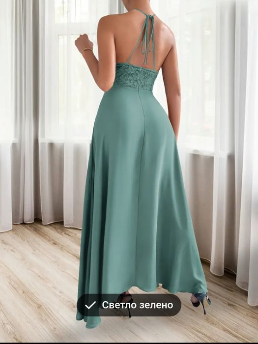 елегантна дамска рокля S