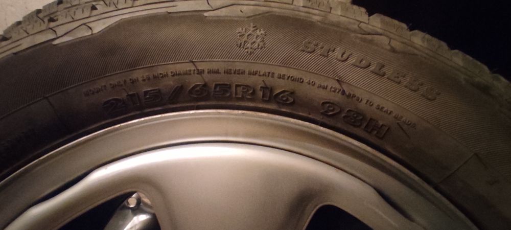 Джанти с гуми от Гранд витара