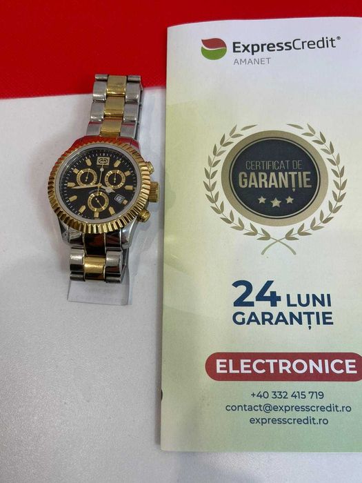 (Ag43) Ceas Quartz Marc Ecko B3572 2 Ani Garantie