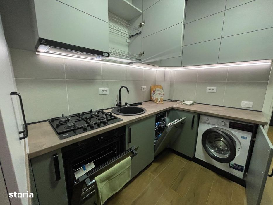 Apartament modern cu o cameră decomandat – mobilat complet, lux