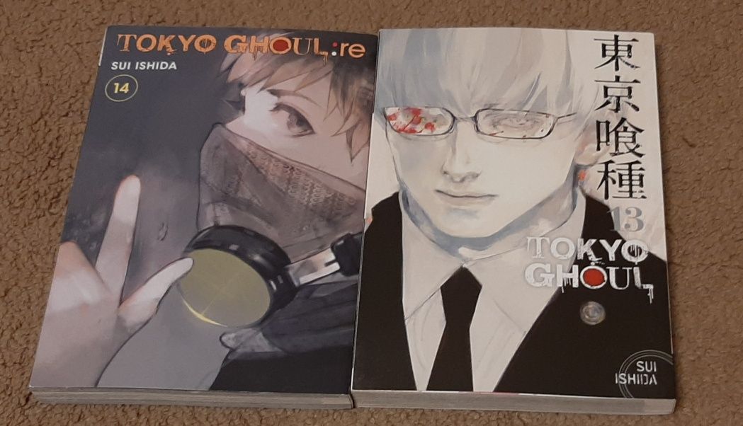 Vând manga Tokyo Ghoul