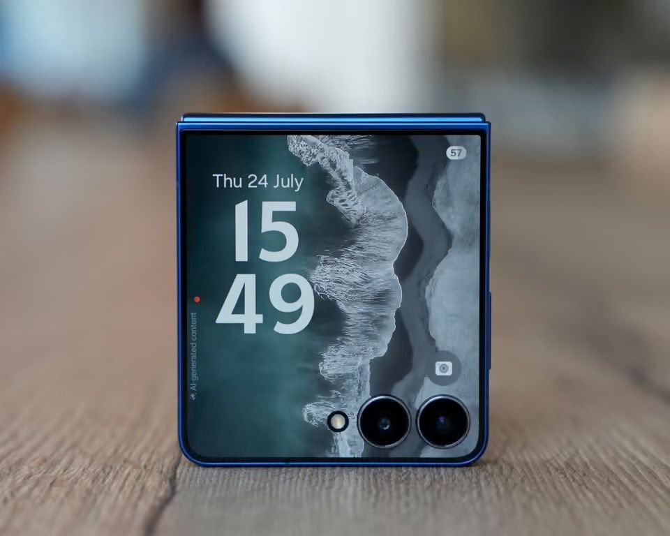 Samsung Z flip 7 blue 256гб