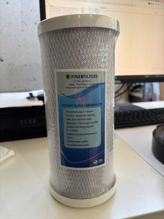 Sistem filtrare apa Finerfilters, purificator cu Carbon Block