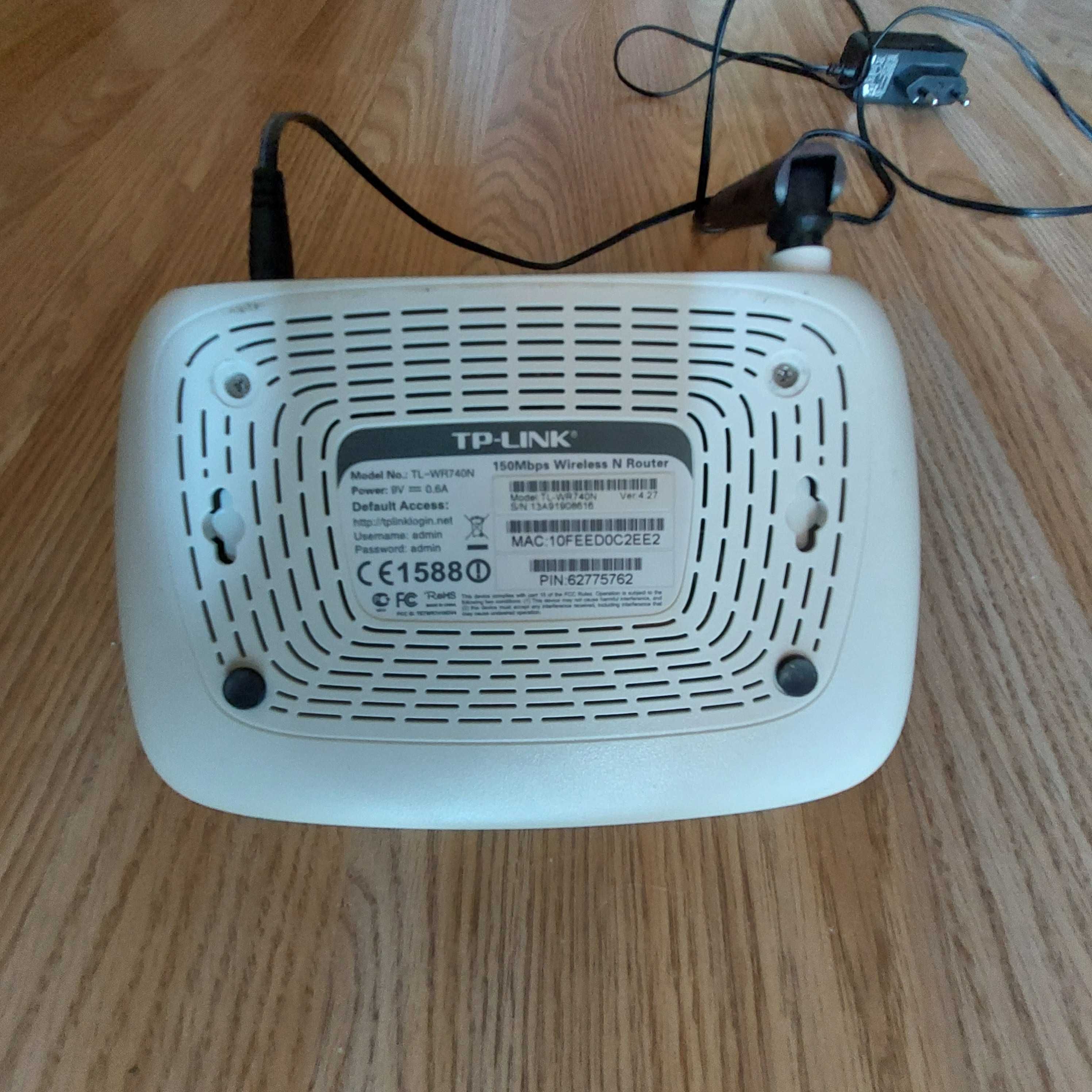 Продава безжичен Wi-Fi интернет рутер марка TP-LINK модел TL-WR740N