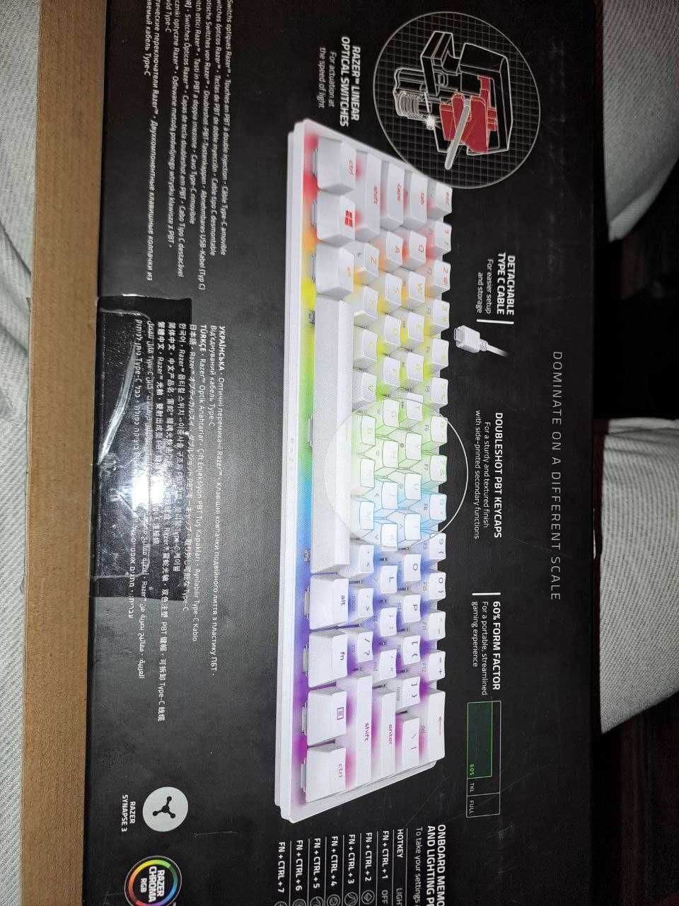 Клавиатура Razer Huntsman Mini - Mercury