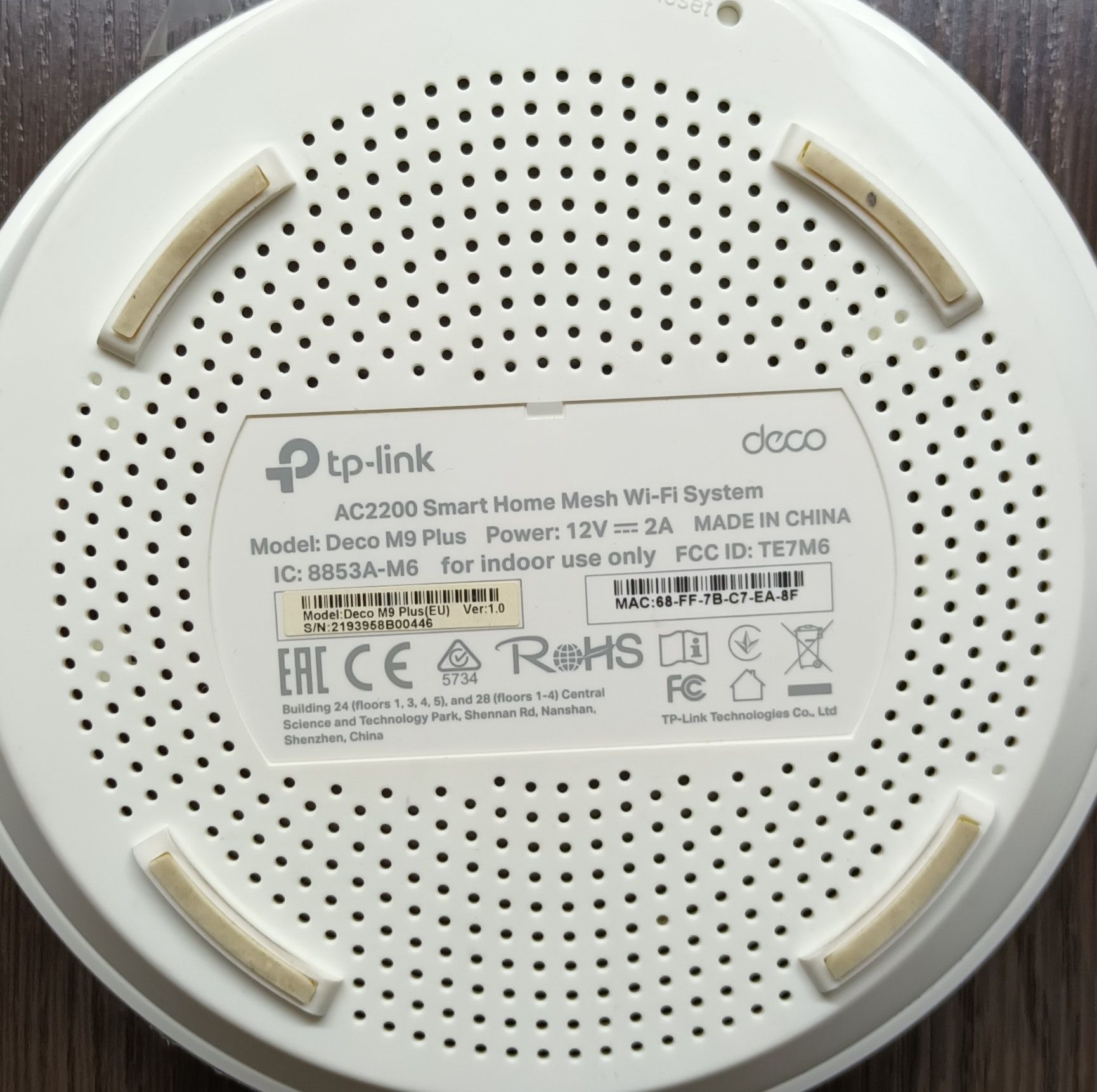 Wi-Fi-роутер TP-Link deco M9+