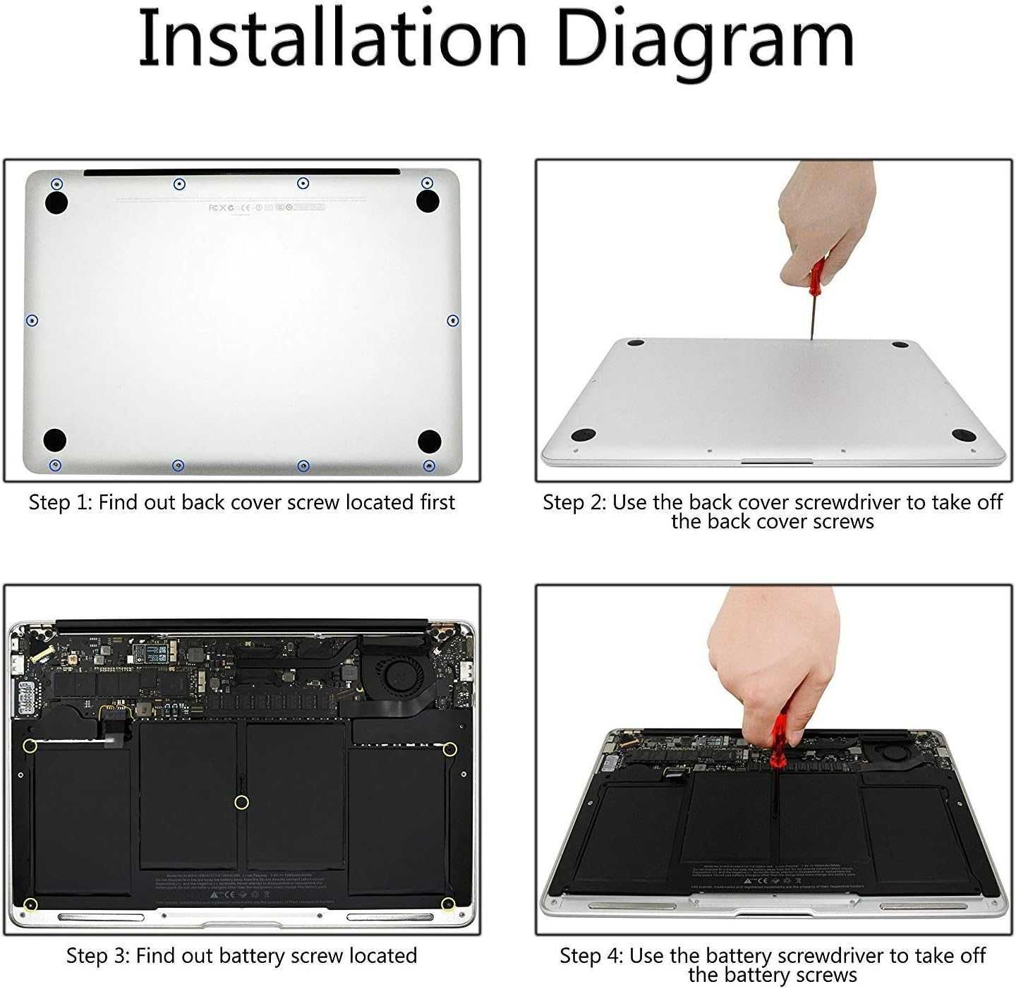 A1405 батерия за Mac Book Air 13-инчов A1377 A1466 A1496 A1369