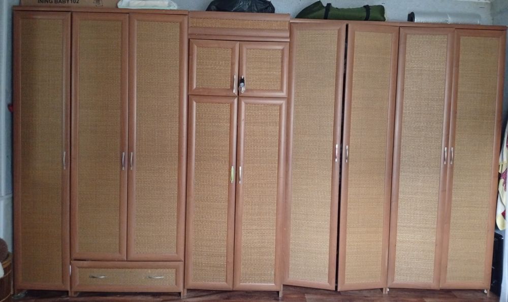 Шифоньер шкаф кровать ротанг
