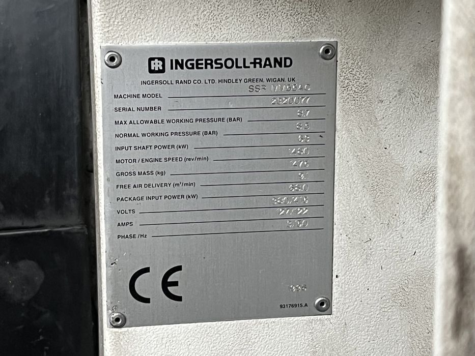 Компресор ingersoll rand SSR M55