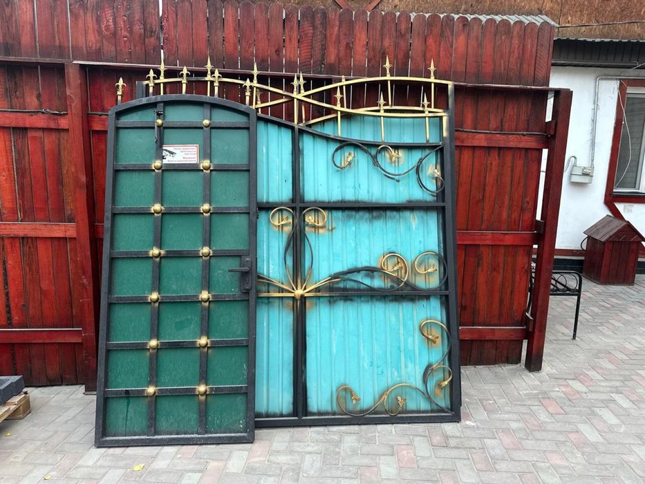 Ворота б/у в хорошем состоянии