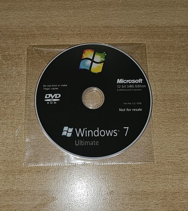 Windows 7 Ultimate – DVD de instalare complet, gata de utilizare!