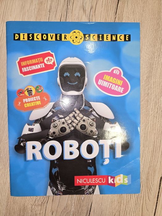 Set doua carti pentru pasionații de roboti