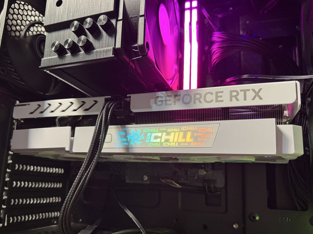 Продам видеокарту Inno3D RTX 4060 Ti iChill + компоненты