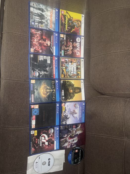 (PS4)(PS5) игры FC 25 UFC 5 GTA 5 и тд
