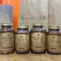 Vitamin C with Rose Hips Solgar 500 мг 100таб Витамин C с шиповником