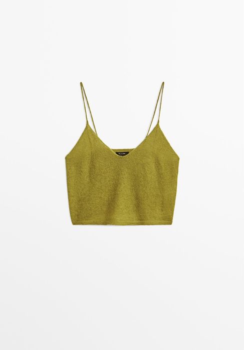 Top Massimo Dutti, verde