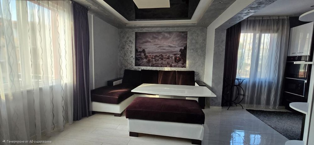 Дава се под наем Тристаен апартамент в Пловдив, Въстанически - 110 кв.м за 663 € - Снимка #3