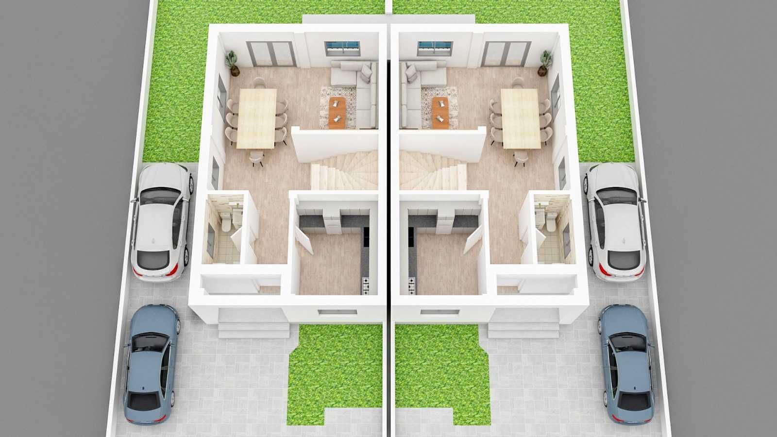 Oferta! Casa noua tip Duplex, 5 Camere, P+1E+M,in Otopeni