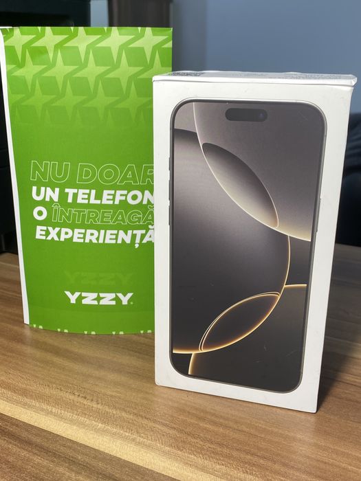 iPhone 16 Pro Max • 256 GB • Natural Titanium