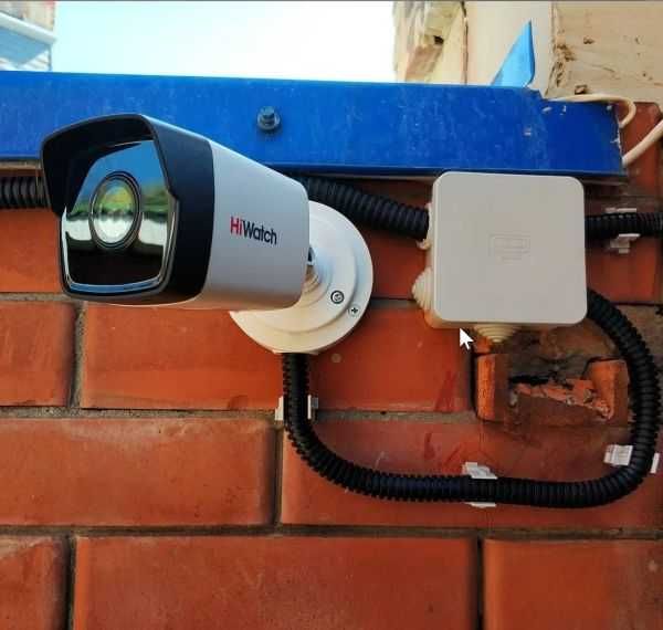 Установка камеры видео наблюдения