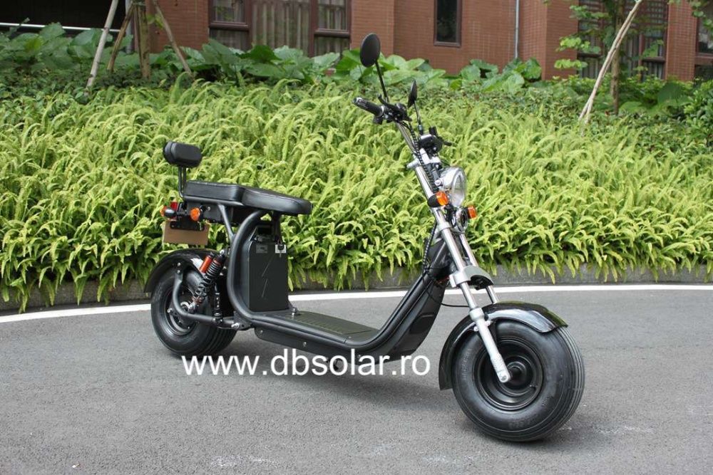 Scuter Electric 20Ah INMATRICULABIL Trotineta Electrica Chopper EEC