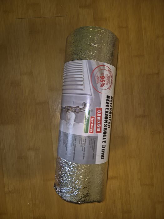 Folie reflectorizanta pentru radiator / calorifer