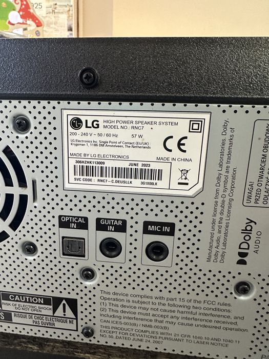 Sistem audio LG XBOOM RNC7