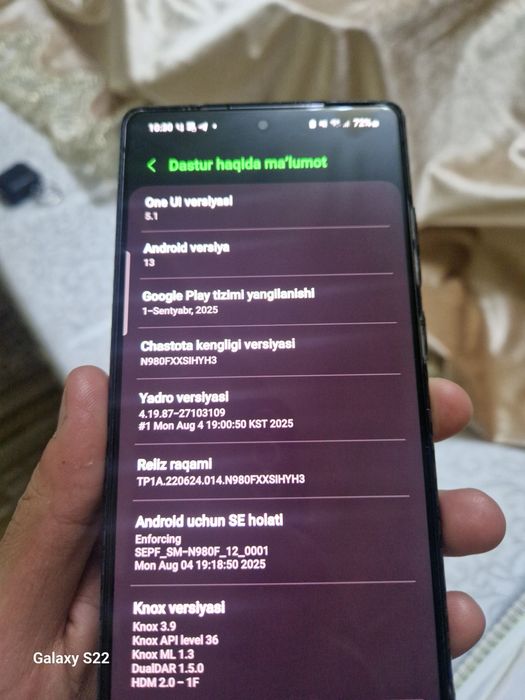 Samsung galaxy note 20