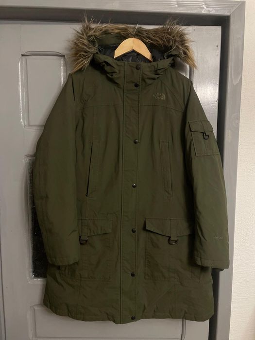 The north face  down green forest marimea XL dama primavara toamna