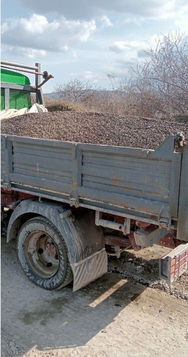 Transport materiale din balastiera