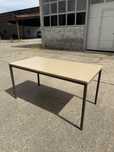 Masa cu cadru metalic si blat MDF 140x70x70 cm 12 bucati disponibile