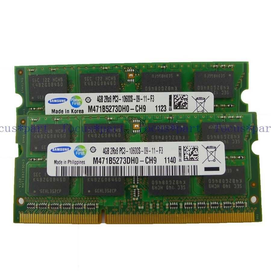 memorie 8gb (2x4gb) pc3 sau pc3l pentru laptop