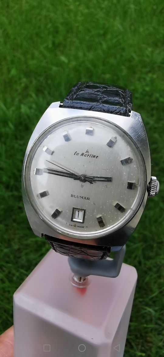 Ceas Blumar-La Martine-Automatic-Otel-36,5*40 mm-Funct. Excelent!