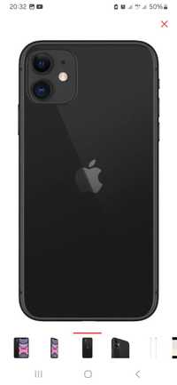 Продам  Айфон 11. Цвета черный, 128гб, состояние аккумулятора 100%