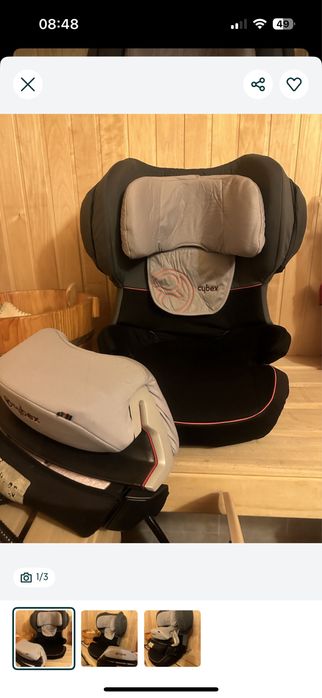 Автокрасло Cybex Juno fix от 9 мес до 4 лет