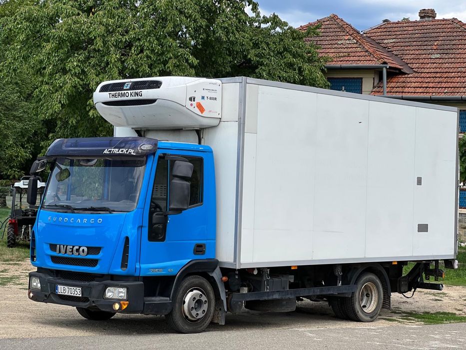 Iveco Frigorific Eurocargo 75€180 agregat independent congelator