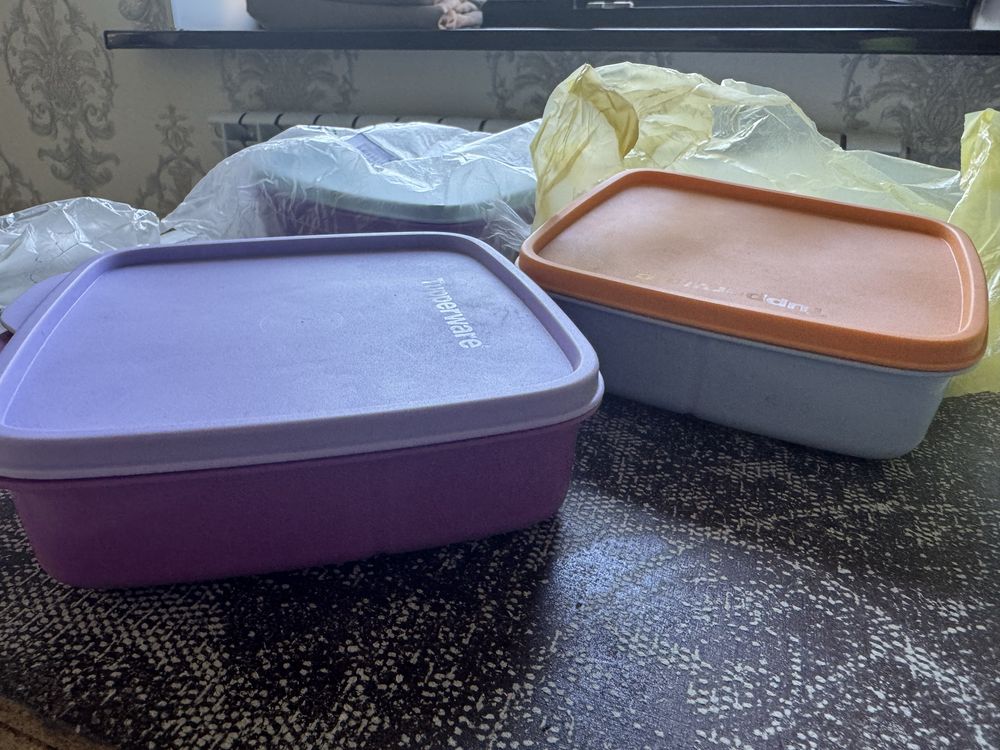 Tupperware – оригинальная посуда (новая) кампотница
