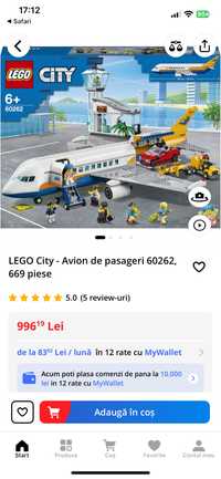 Lego avion 60262