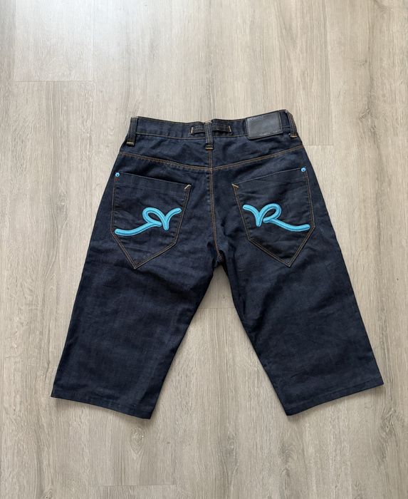 Bermude Blugi 3/4 Rocawear Blue (hip hop streetwear Jay Z HOV)
