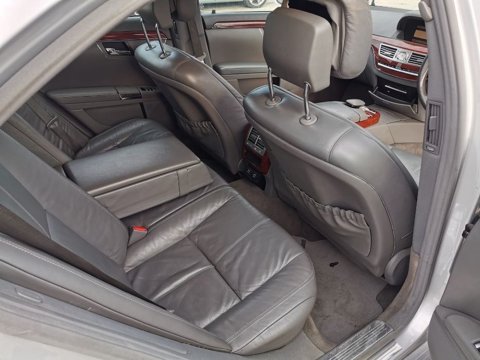 interior mercedes s320 s500 w221 2006 2008 piele gri dezmembrez s320