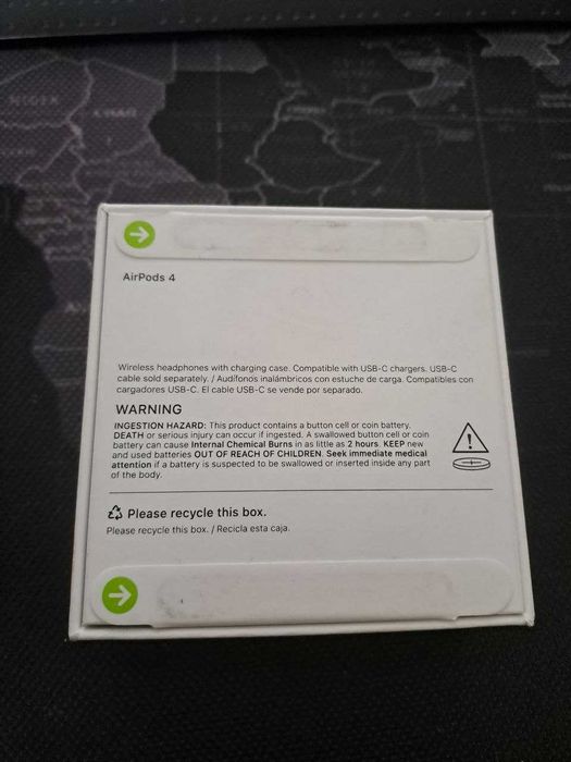 Apple AirPods 4 (оригинал новые) наушники