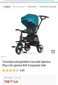 Tricicleta Coccolle spectra plus pilabila