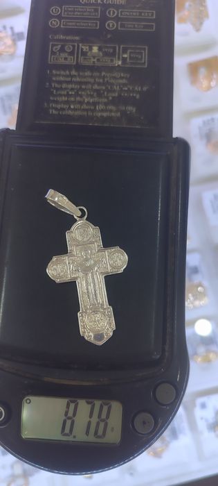 Мужской серебряный трос