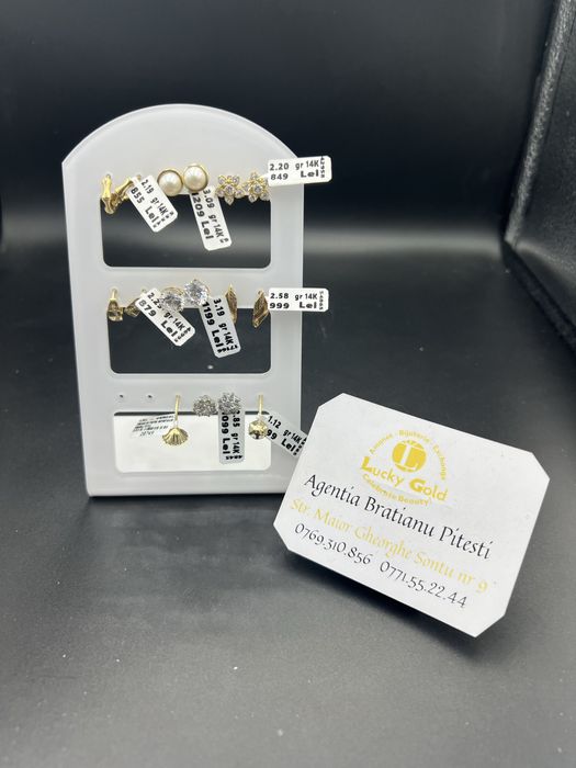 Cercei diverse modele Aur 14k