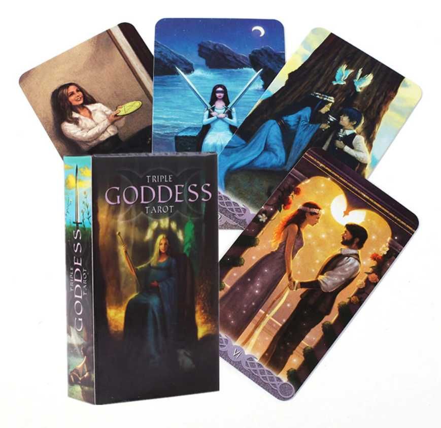 Tаро карти: Nicoletta Ceccoli & Triple Goddess & Sun and Moon Tarot