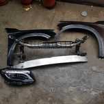 aripa far led trager armatura bara mercedes gla w156 2016
