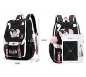Ghiozdan de Printesa Rebela – Kuromi by RIR®